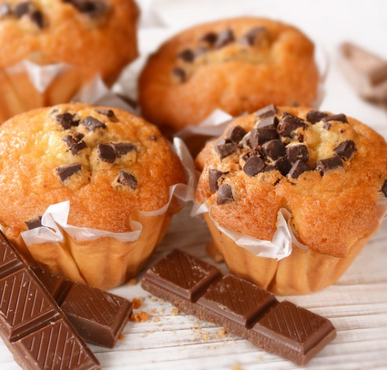 Muffins Pommes Chocolat